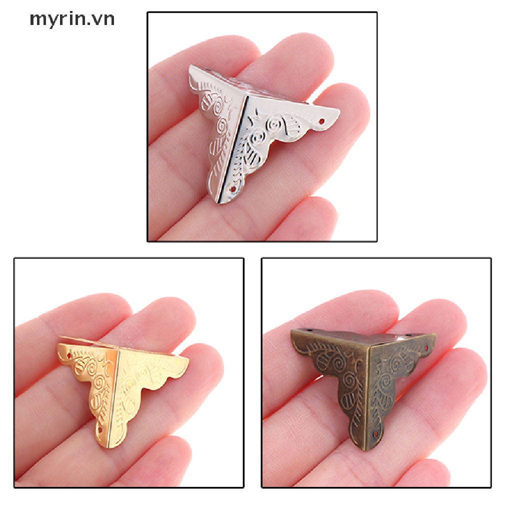 Bộ 10 Miếng Bọc Góc Hộp Trang Sức 25X25Mm