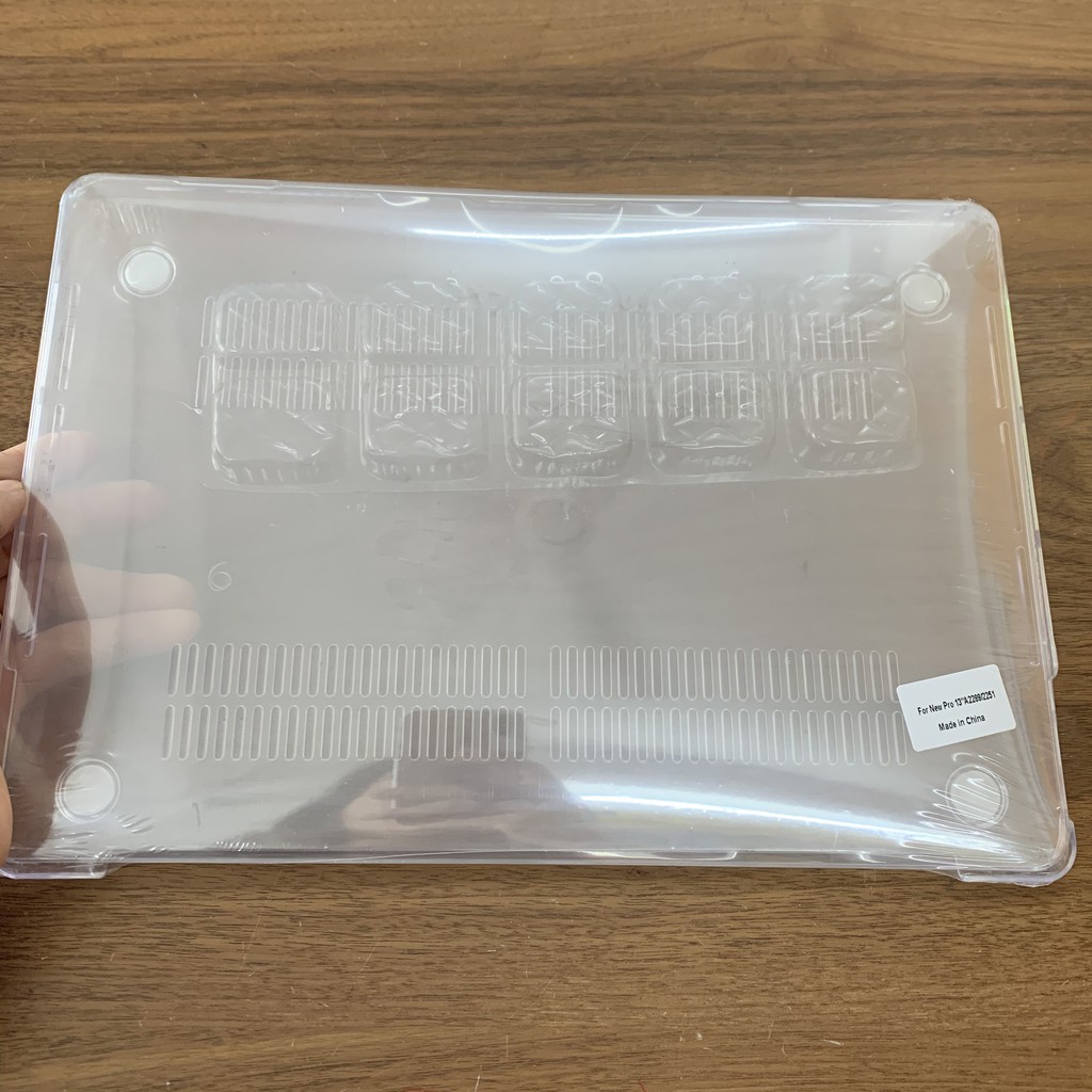 Ốp Macbook Pro 13inch 2020 A2289 - A2251 trong suốt