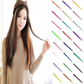 Mối nối tóc nhuộm đầy màu sắc
