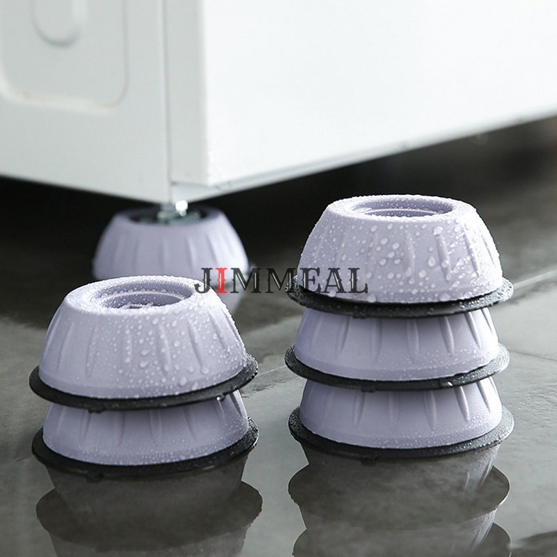 Bộ 4 Chân Máy Giặt, Đế Chống Rung Lắc, Va Đập, Trơn Trượt Cho Máy Giặt, Tủ Lạnh, Bàn Ghế, Thiết Bị Điện Bằng Cao Su