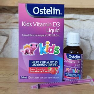 [ Thái Bình] Ostelin D3 liquid cho trẻ từ 6m+ (boochan)
