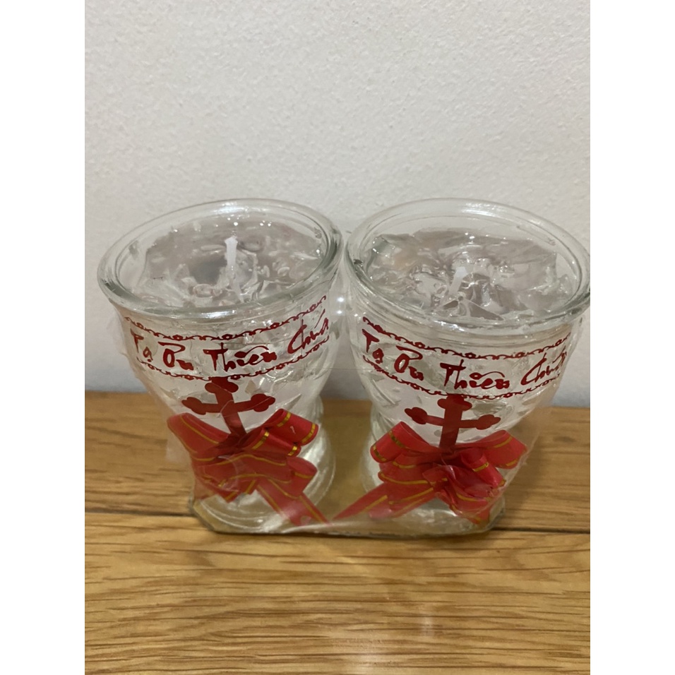 337. Cặp đèn công giáo 10cm