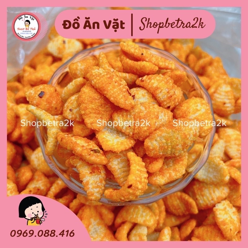 Bim snack sò đỏ tẩm gia vị cay ngọt |gói250gr|