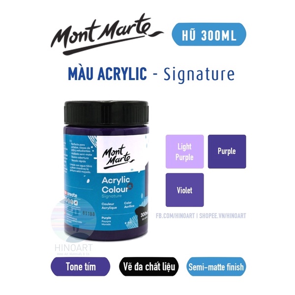 Màu acrylic Mont Marte