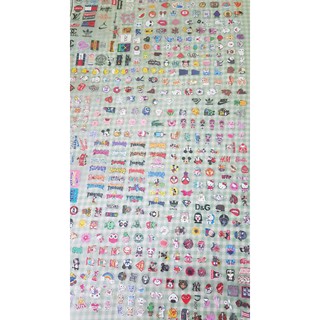 Set 30 hình ủi mini 2cm đánh dấu quần áo cho bé 🌟 LOGO ỦI - STICKER ỦI - DECAL ỦI - PATCH ỦI 🌟
