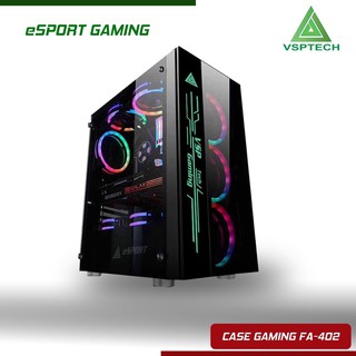  Case VSP FA-402 eSPORT Gaming Có Sẵn LED RGB