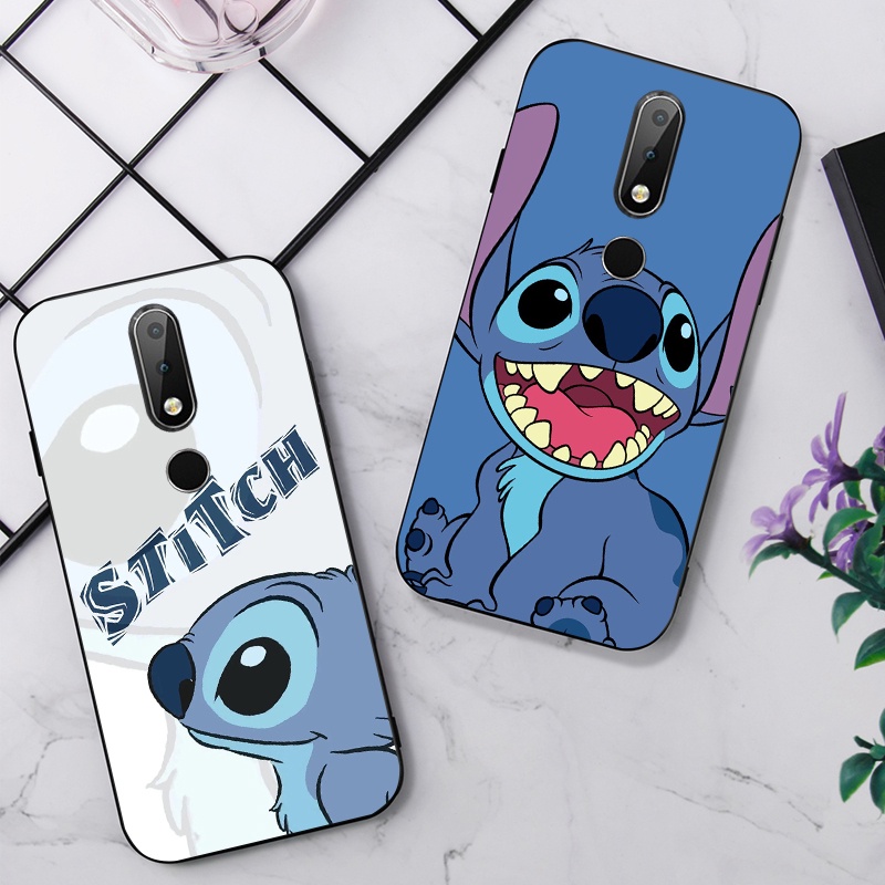 Mới Ốp Điện Thoại TPU Mềm Hình Lilo & Stitch Cho Nokia 6.1 Plus X6 TA-1099