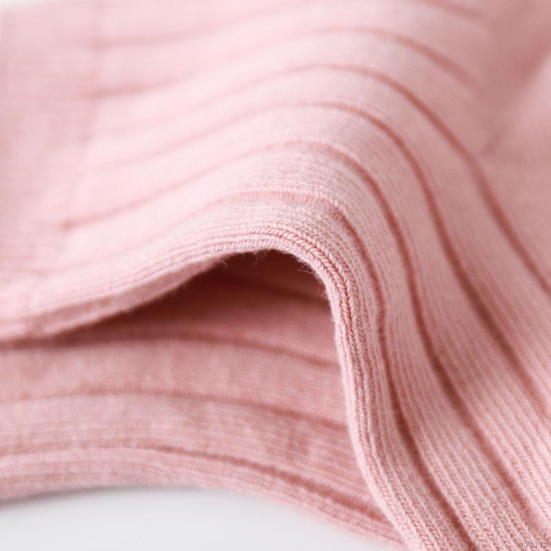 Vớ mềm chống trượt màu trơn thiết kế đơn giản cho bé sơ sinh