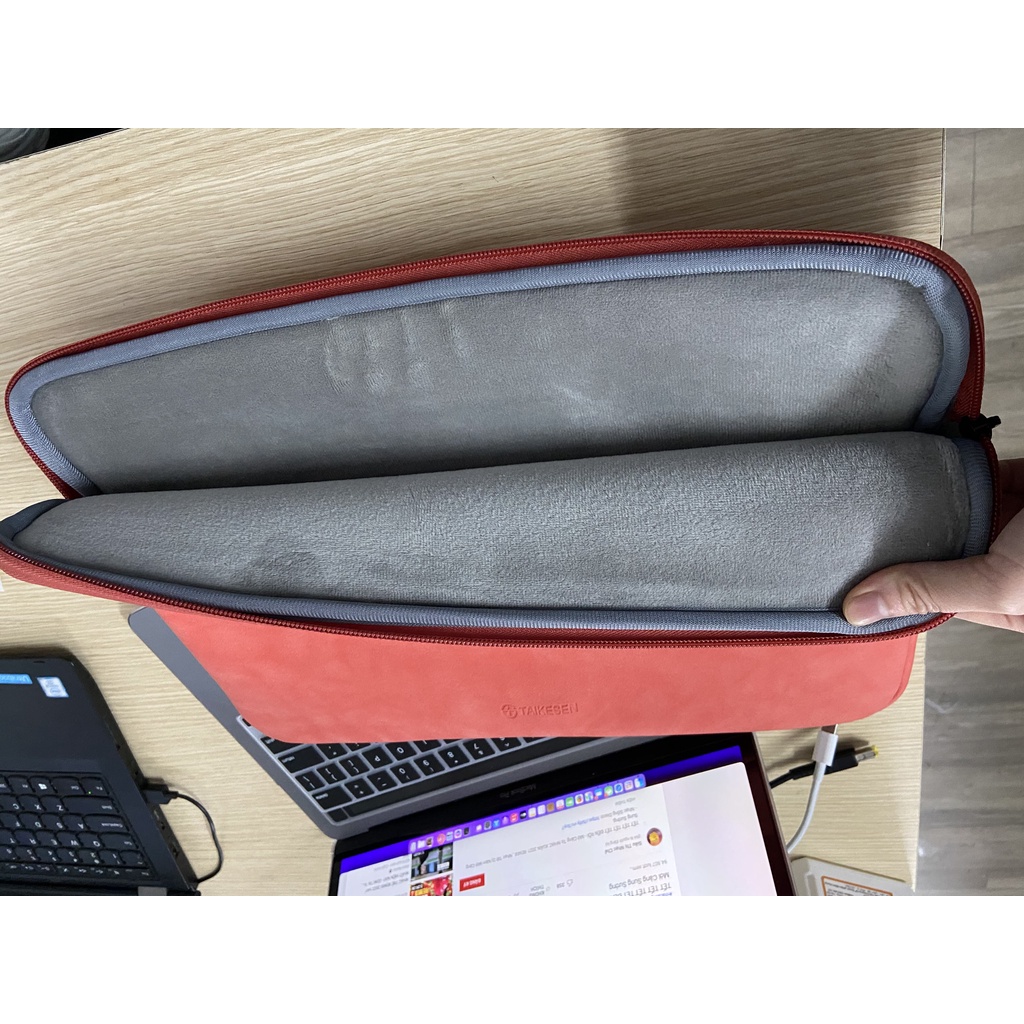 TÚI CHỐNG SỐC Laptop Macbook TAIKESEN, chống nước, siêu bền với bề mặt da PU cao cấp | BigBuy360 - bigbuy360.vn