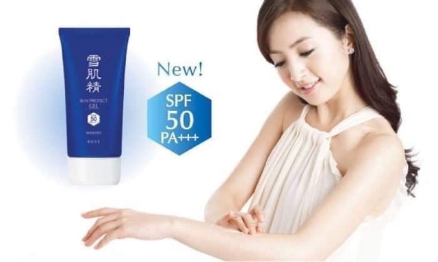 [ HÀNG CAO CẤP ] KEM CHỐNG NẮNG KOSE UV GEL SEKKISEI MẪU MỚI 90G Nội địa Nhật