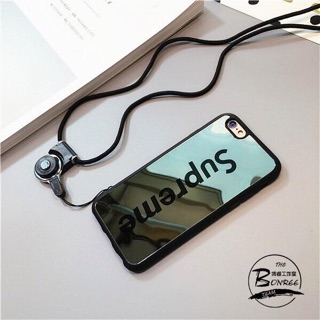 Ốp tráng gương Supreme IPhone