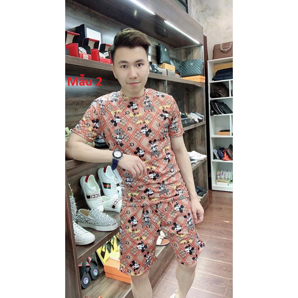 Bộ Đồ Mặc Nhà Mùa Hè Cotton, Bộ Quần Áo Phông Nam Cực Đẹp Cực Mát | BigBuy360 - bigbuy360.vn