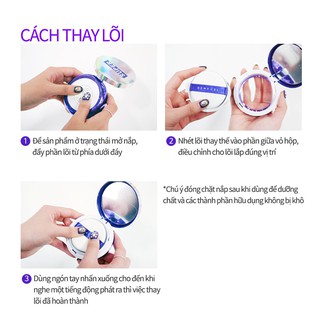 Phấn Nước Siêu Che Phủ DewyCel Super Cover Cushion [LN96]