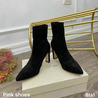 Combo boot gót gỗ và boot lưới hè