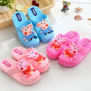 <<XẢ SỈ= LẺ ĐÓN TẾT >>Dép cao su rọ đầu heo pepa cho bé trai bé gái 4 màu