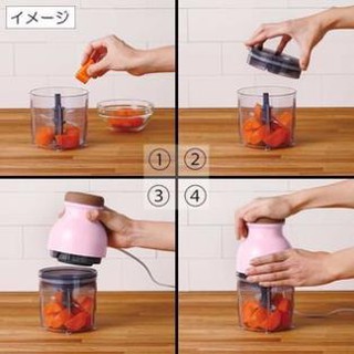 (Xay Được Đá) Máy Xay Sinh Tố, Thịt, Thực Phẩm Osaka, Nắp Nâu