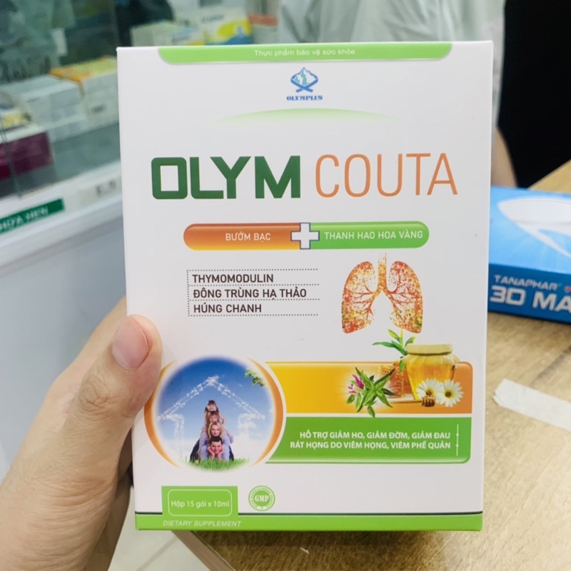 Siro Ho Dạng Gói Olym Couta - Bổ Phổi Giảm Ho h/20 gói