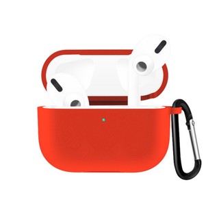 Case silicon và móc khoá bảo vệ tai nghe Airpods Pro nhiều màu sắc.