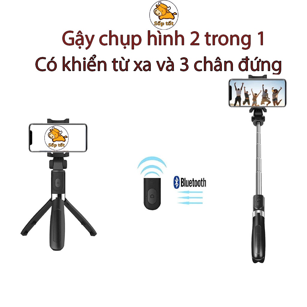 đế chụp ảnh tripod, quay video mini 360 cho smartphone, máy ảnh kỹ thuật số hoặc camera Gopro