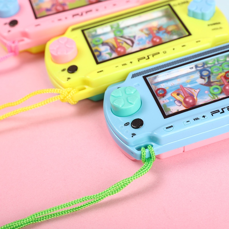 Máy chơi game bắn vòng nước cầm tay, đồ chơi giao dục cho bé trai bé gái giá rẻ E860