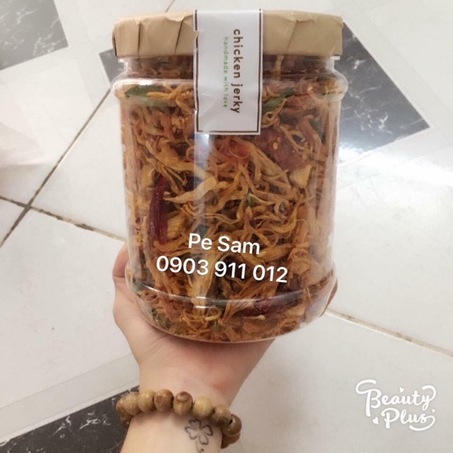 KHÔ GÀ LÁ CHANH HOMEMADE