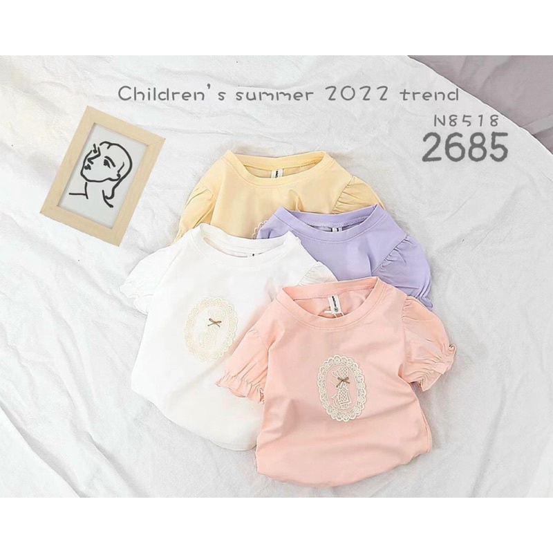 Áo phông Quảng Châu cho bé gái