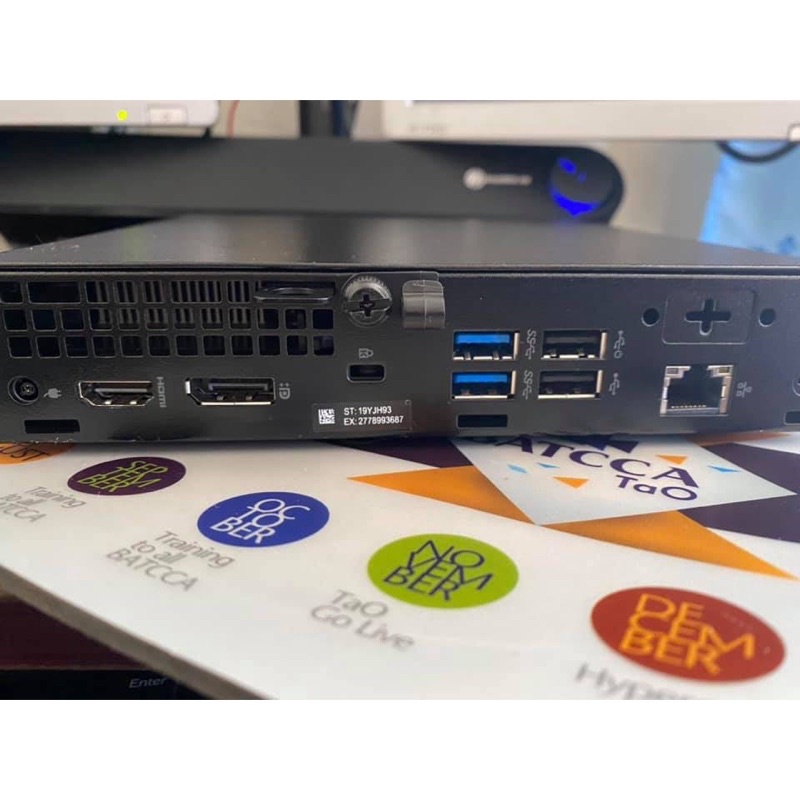 Pc mini văn phòng cực Vip ,siêu nhỏ gọn cấu hình cao i3,i5 thế hệ 10 DELL OPTIPLEX