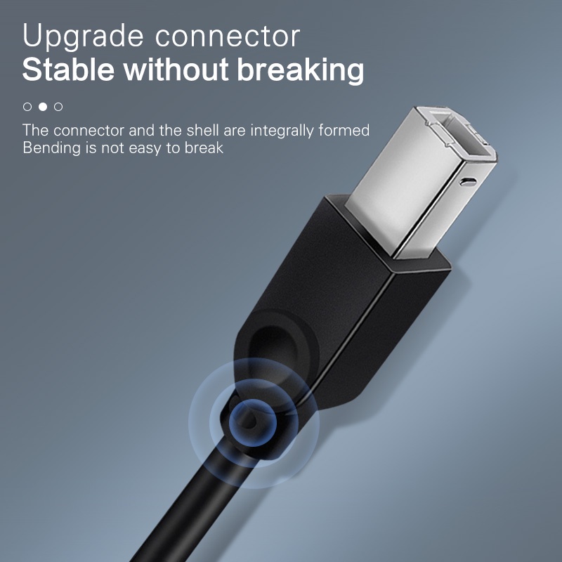 Cáp Truyền Dữ Liệu Hdoorlink Cho Máy In Canon Epson Cổng Usb 3.0 Dài 1m / 3m | BigBuy360 - bigbuy360.vn