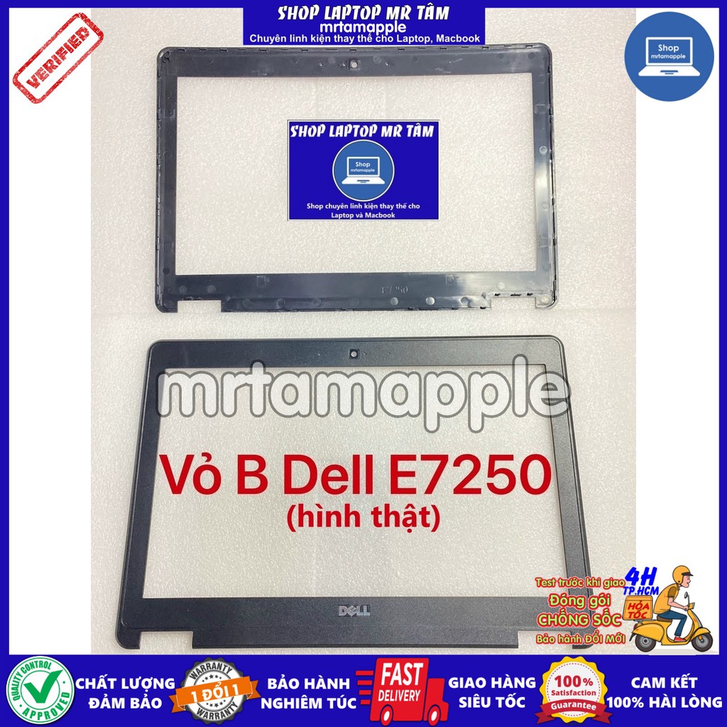 (COVER) VỎ B (VIỀN MÀN HÌNH) LAPTOP DELL E7250 dùng cho Latitude E7250