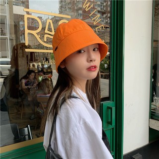 Nón Bucket Dáng Tròn Phong Cách Nhật Bản Retro Dễ Phối Đồ