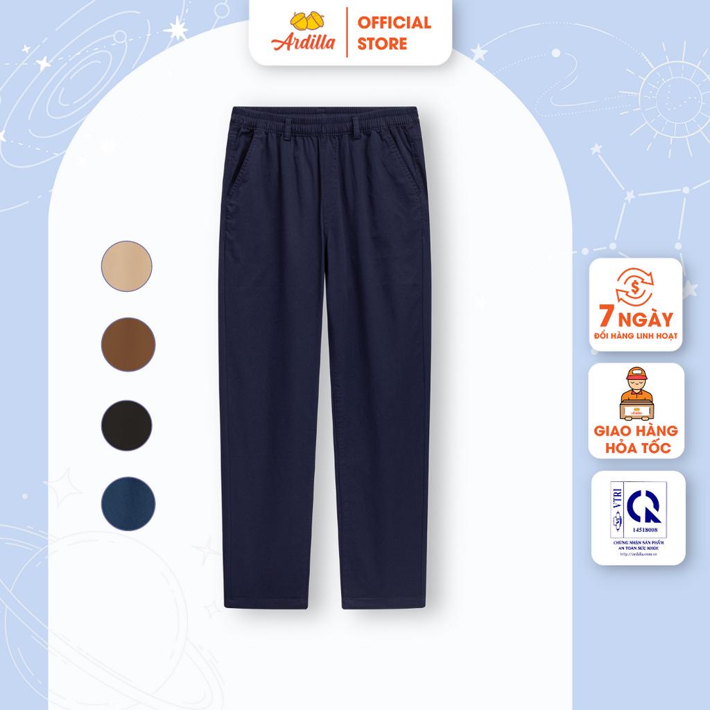 Quần Dài Kaki Bé Trai ARDILLA Thiết Kế Basic, Cạp Chun Co Giãn Thoải Mái Vận Động Cho Bé 4-17 Tuổi 1900/1901