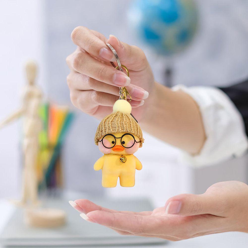 DARNELL Móc Chìa Khóa / Điện Thoại Hình Chú Vịt Dễ Thương