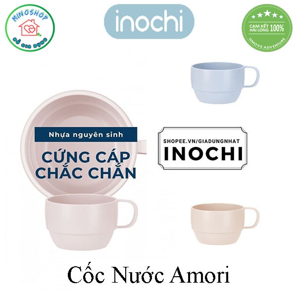 Cốc Uống Nước Cao Cấp Amori 350ml, Cốc Nhựa Chính Hãng Inochi