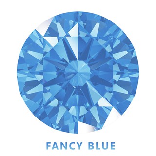 Kim cương nhân tạo Swarovski - Đá màu xanh dương sáng (FANCY BLUE) [5LY - 12LY]