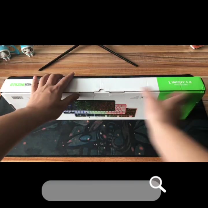 Bàn phím + chuột gaming có dây giả cơ tích hợp bật tắt chế độ đèn led tiện lợi dành cho game thủ, văn phòng 3C19 | BigBuy360 - bigbuy360.vn