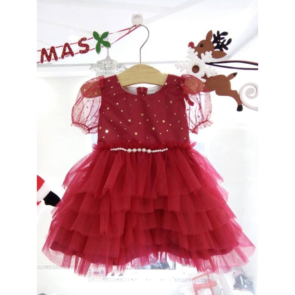 Đầm công chúa EV163 tay ngắn