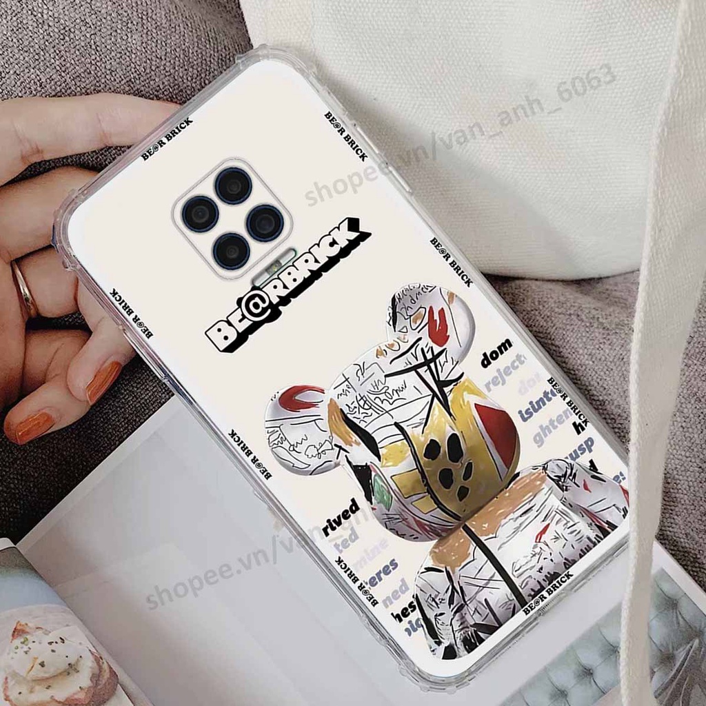 Ốp Vsmart Aris / Aris Pro be@r brick mars thời trang, ốp lưng điện thoại viền dẻo siêu chất