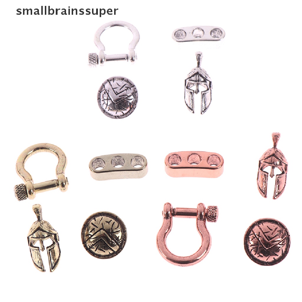 Set 4 hạt paracord SBS EDC cho dây dù đồ thủ công tùy chọn màu sắc