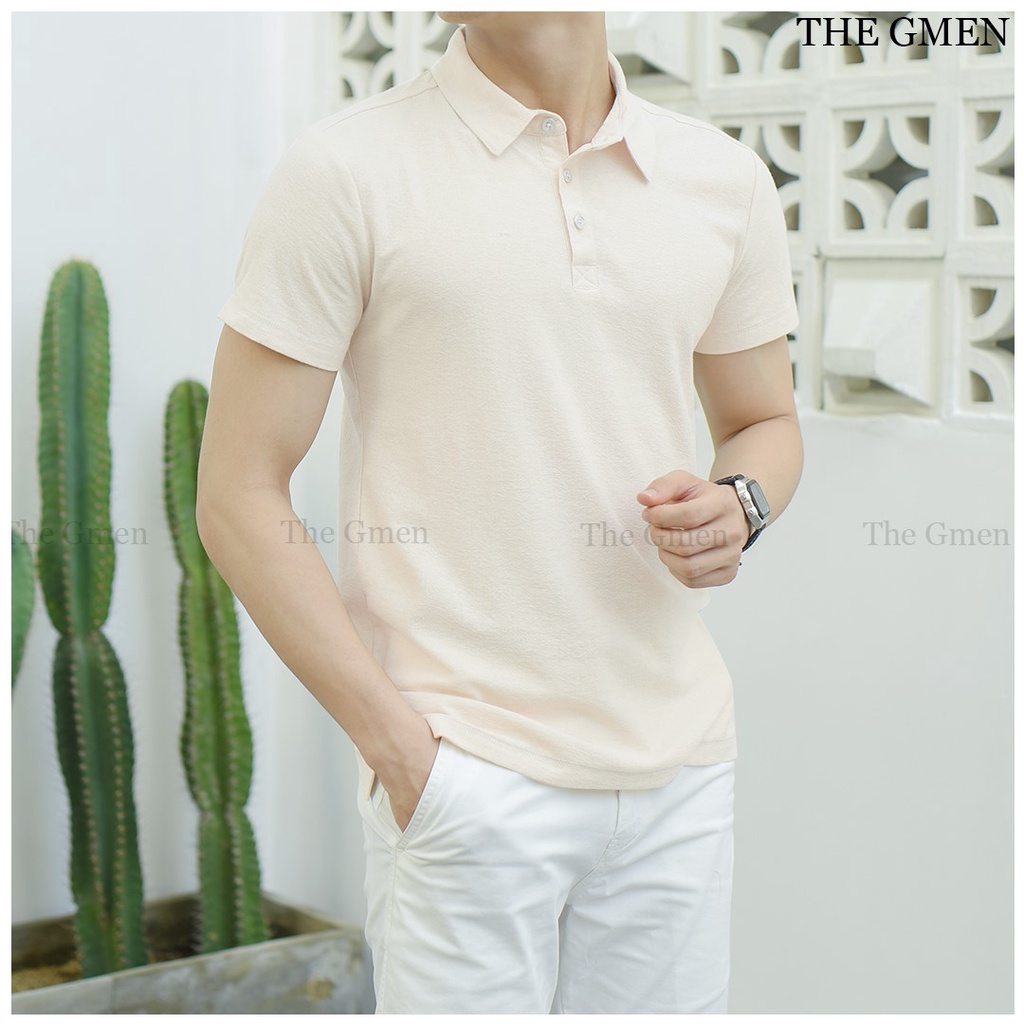 [Giảm 10% Mã SKMLTSM12] Áo Polo nam The GMEN Uni Polo Shirt chất liệu mềm mại, chống tia UV, thoáng mát và kháng khuẩn | BigBuy360 - bigbuy360.vn