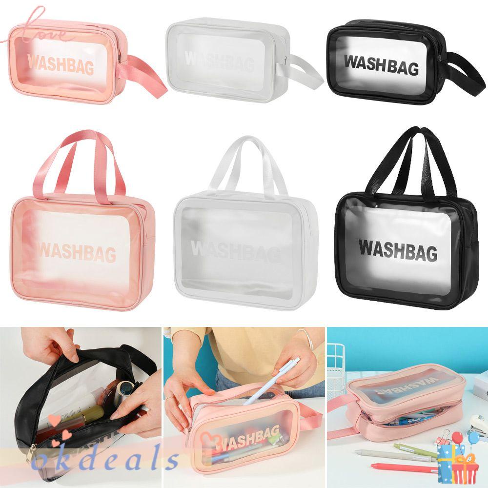 Túi Đựng Mỹ Phẩm/Đồ Trang Điểm Trong Suốt Chống Thấm Nước