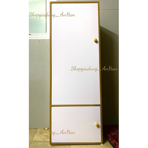 Tủ quần áo, Tủ để đồ đa năng bằng gỗ, 4 tầng 2 cánh tủ SHEDECOR | BigBuy360 - bigbuy360.vn