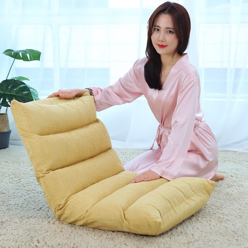 ✲♘✟Sofa Lazy Tatami Đơn có thể gập lại Ký túc xá Ban công nhỏ dành cho người lớn Trẻ em Tầng Giường Phòng chờ Ghế