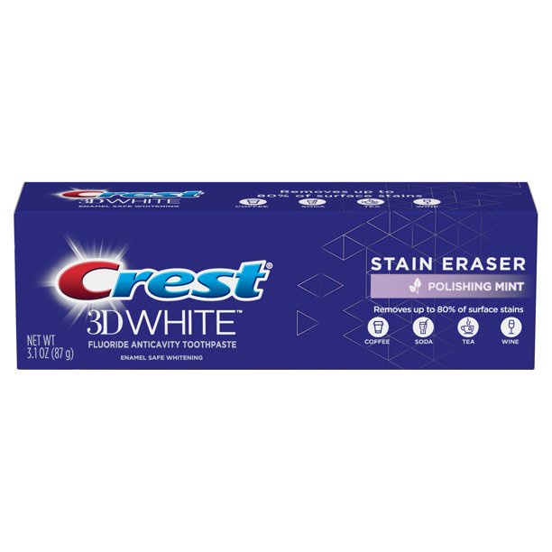 Kem Đánh Răng Crest 3D White Stain Eraser