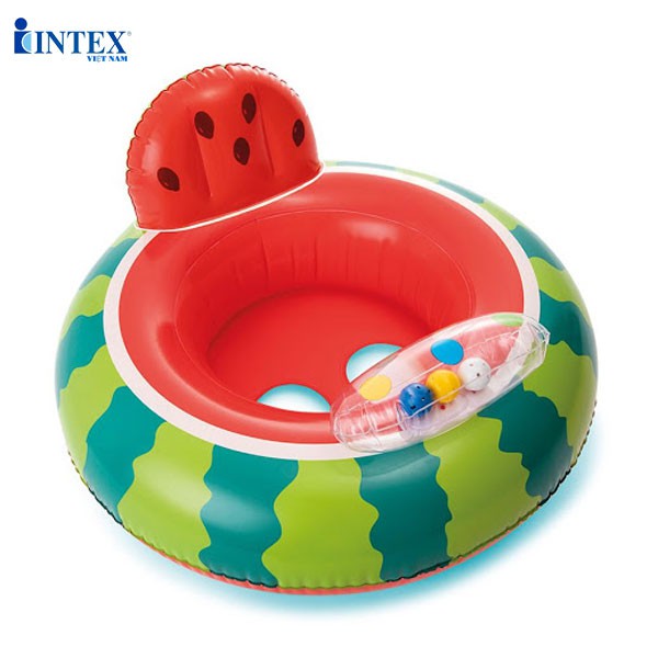 Phao bơi dưa hấu xỏ chân cho bé INTEX 56592