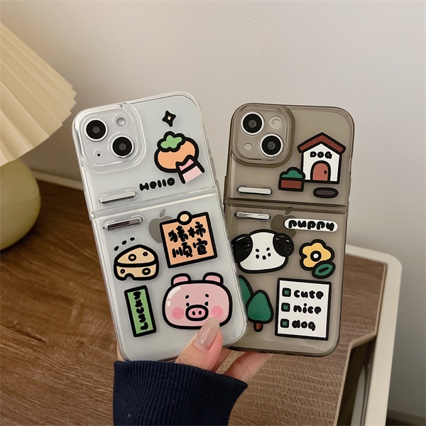 Ốp Điện Thoại Silicon Mềm Trong Suốt In Hình Heo Hoạt Hình Cho iPhone 13 13 Pro Max 12 12Pro 12ProMax 1111ProMax X