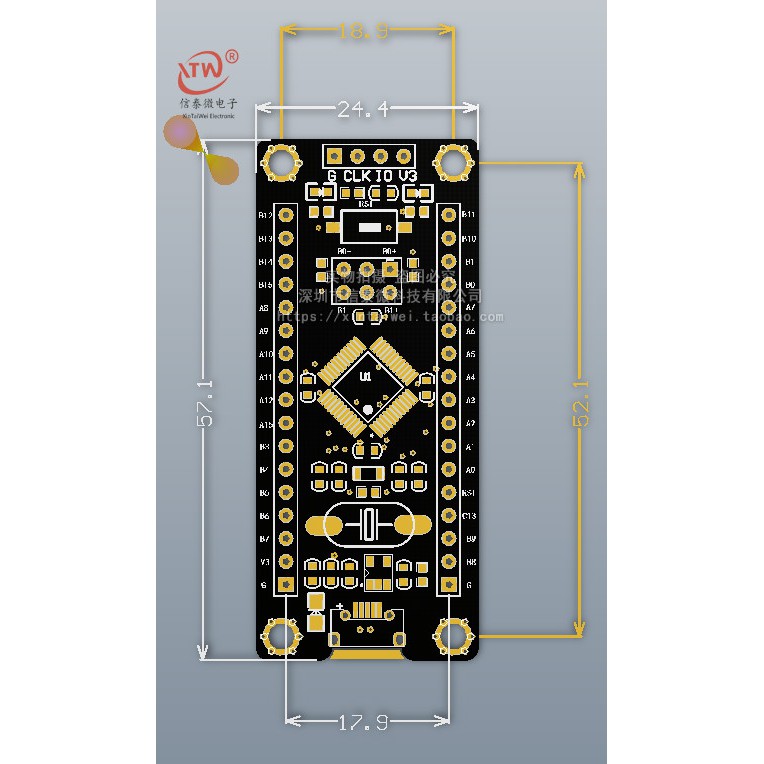 Kit Phát triển ARM STM32F103