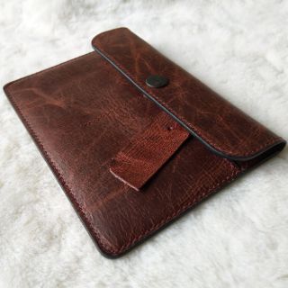 Ví da handmade đựng giấy tờ ô tô