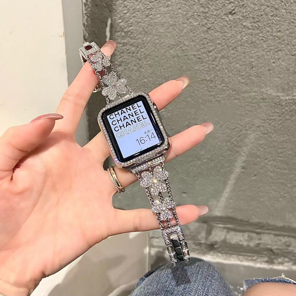 Dây Đeo Đồng Hồ Thay Thế 2022 Bằng Kim Loại Cho Apple watch 44mm 42mm 40mm 38mm iwatch 6 SE 5 4 3 2 1