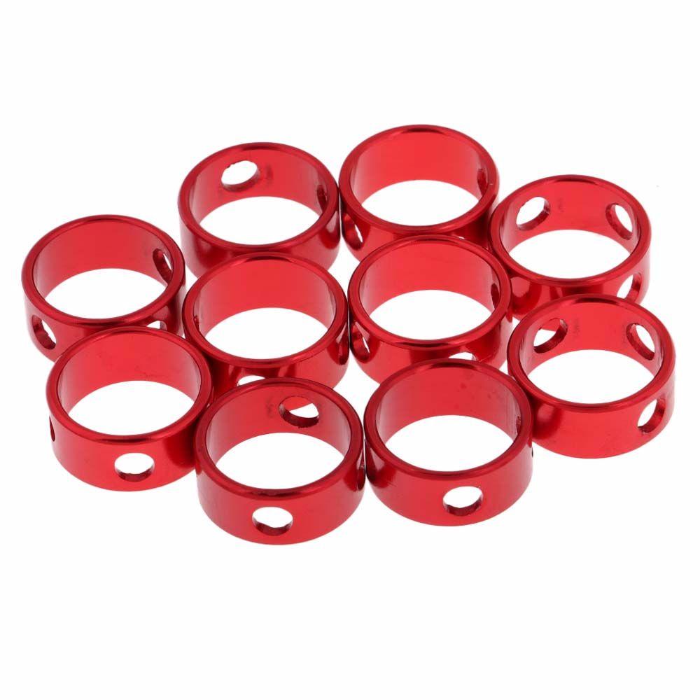 Set 5 Khóa Dây Thừng Cắm Trại 5 / 3 Lỗ Bằng Hợp Kim Nhôm Điều Chỉnh Được Tiện Lợi