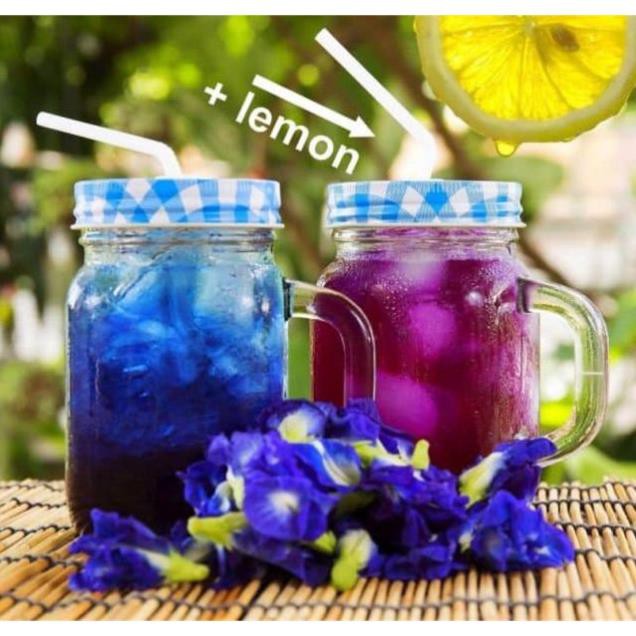 300g Trà hoa đậu biếc sấy lạnh nguyên bông - Healthy